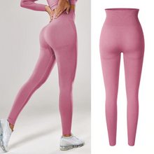 Load image into Gallery viewer, Leggings - Soft Shade Leggings - Purple-Dark-Style 1 - Bean Paste-Style 2 / L - stylesbyshauntell