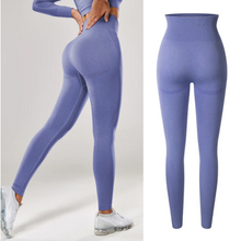 Load image into Gallery viewer, Leggings - Soft Shade Leggings - Orange-Style 2 - Blue-Royal-Style 2 / L - stylesbyshauntell