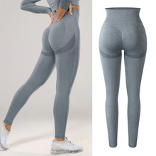 Load image into Gallery viewer, Leggings - Soft Shade Leggings - Black-Style 2 - Blue-Style 1 / L - stylesbyshauntell
