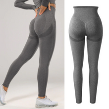 Load image into Gallery viewer, Leggings - Soft Shade Leggings - Black-Style 1 - Gray-Style 1 / L - stylesbyshauntell