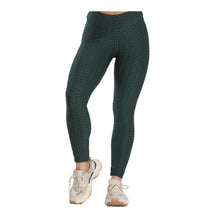 Load image into Gallery viewer, Leggings - Work It Leggings - Purple - Green / XS - stylesbyshauntell