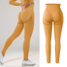 Load image into Gallery viewer, Leggings - Soft Shade Leggings - Green-Dark-Style 1 - Yellow-Style 1 / L - stylesbyshauntell