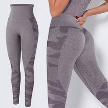 Load image into Gallery viewer, Leggings - Madison Maze Leggings - Gray-Style 2 - Purple-Style 1 / M - stylesbyshauntell