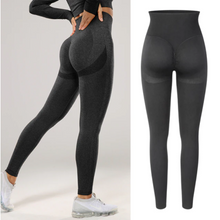 Load image into Gallery viewer, Leggings - Soft Shade Leggings - Black-Style 1 / M - stylesbyshauntell
