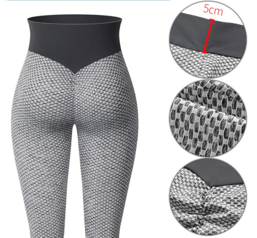 Leggings - Flattering Fit Leggings - Gray - Gray / XL - stylesbyshauntell