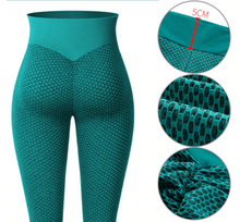 Load image into Gallery viewer, Leggings - Flattering Fit Leggings - Green / M - stylesbyshauntell
