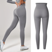 Load image into Gallery viewer, Leggings - Soft Shade Leggings - Bean Paste-Style 2 - Gray-Style 2 / S - stylesbyshauntell
