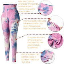 Load image into Gallery viewer, Leggings - Tie Dye Scrunch Leggings - stylesbyshauntell
