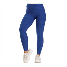 Load image into Gallery viewer, Leggings - Work It Leggings - Blue / 2XL - stylesbyshauntell
