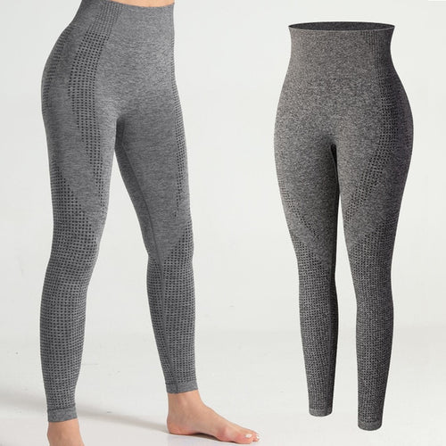 Leggings - Breathable Bounce Leggings - Gray - Gray / S - stylesbyshauntell